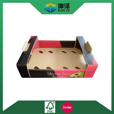 Hộp đóng gói bơ