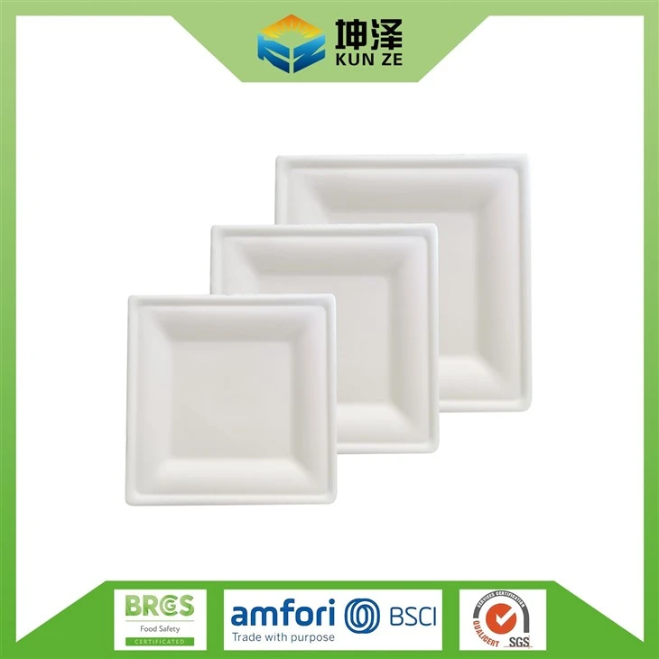 White Paper Dessert Plates